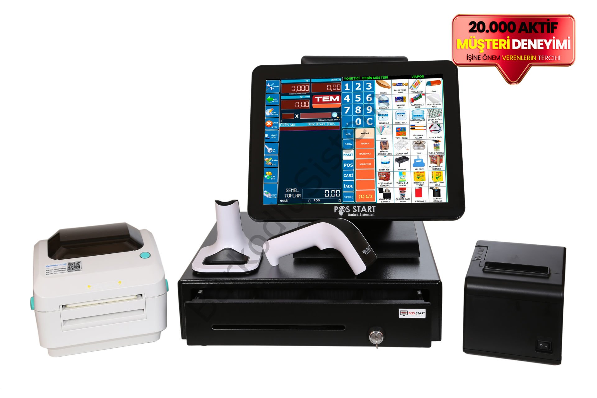 Market Barkod Sistemi | Donanım Set
