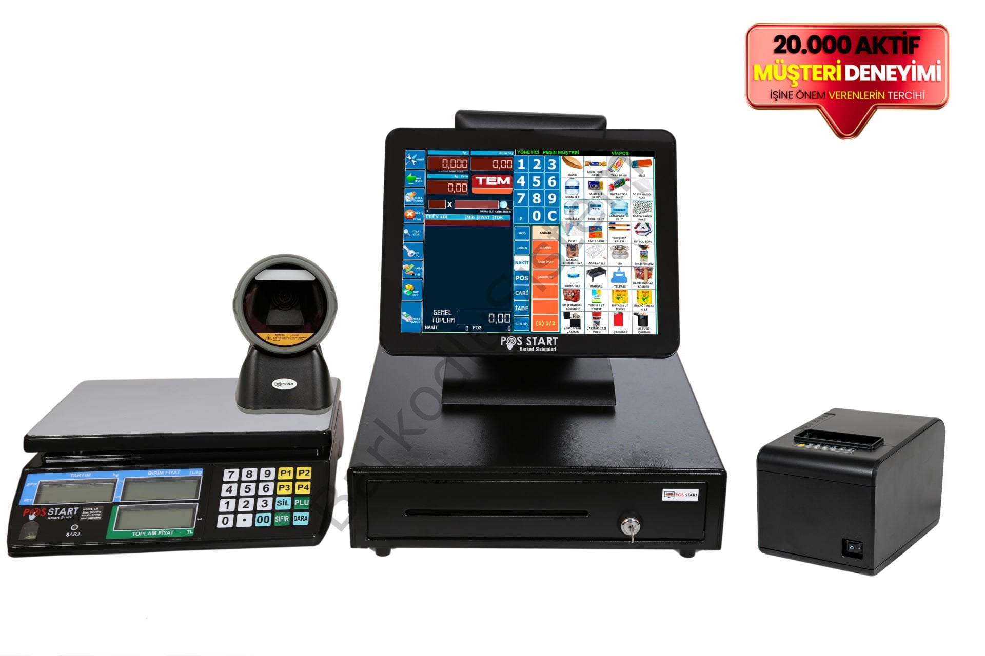 Market  Barkod  Sistemi  | Ultra Set