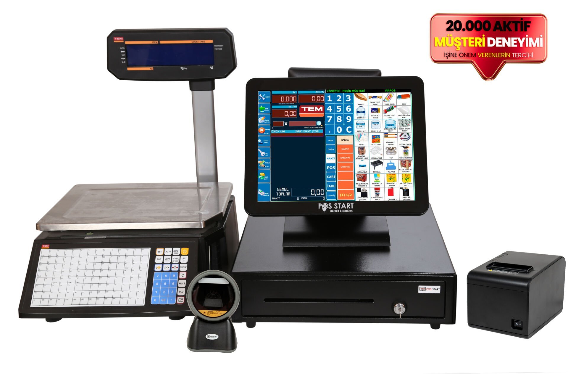 Market  Barkod Sistemi | Pro Set