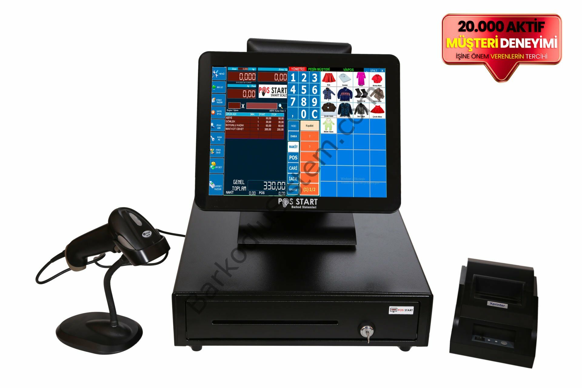 Nalbur Barkod Sistemi | Standart Set