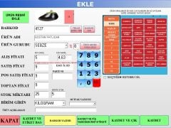 Pos Terazi | Manav Barkod Sistemi | Çift Ekran
