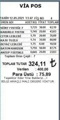 Posterazi Kuruyemiş Barkod Sistemi